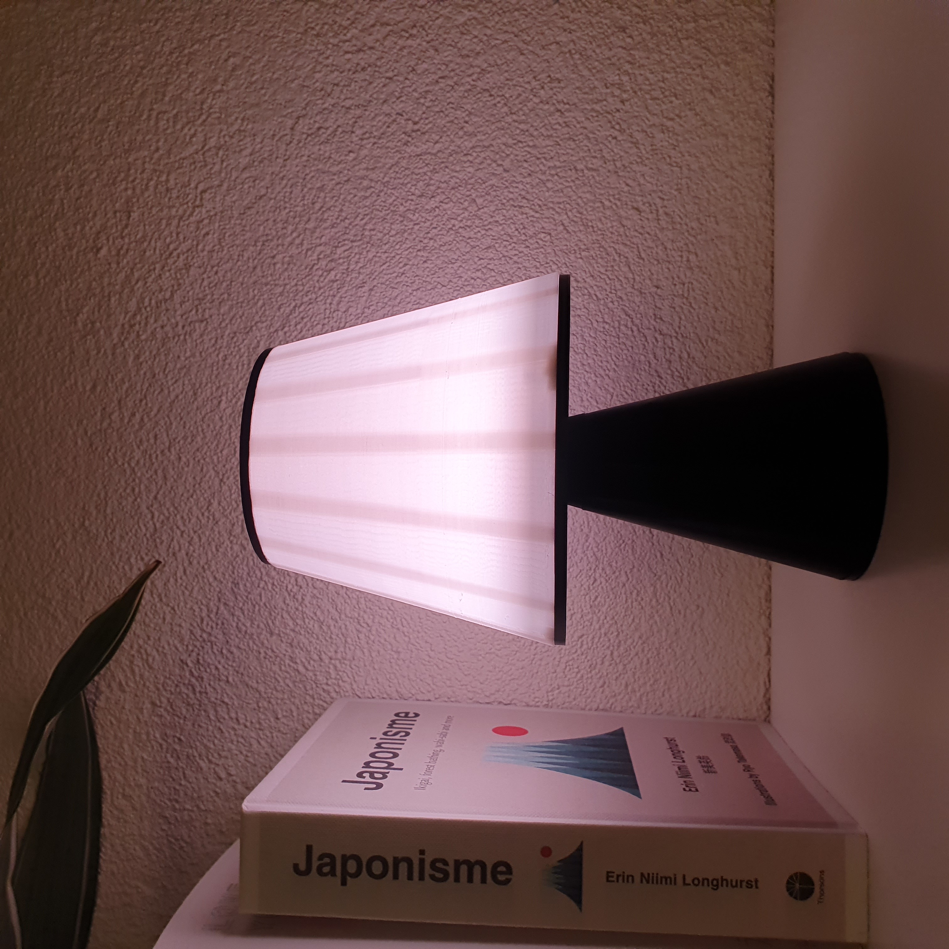Second iteration — lamp with ring LED