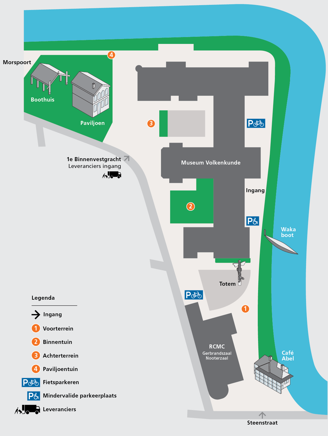 Wayfinding map Mijksenaar